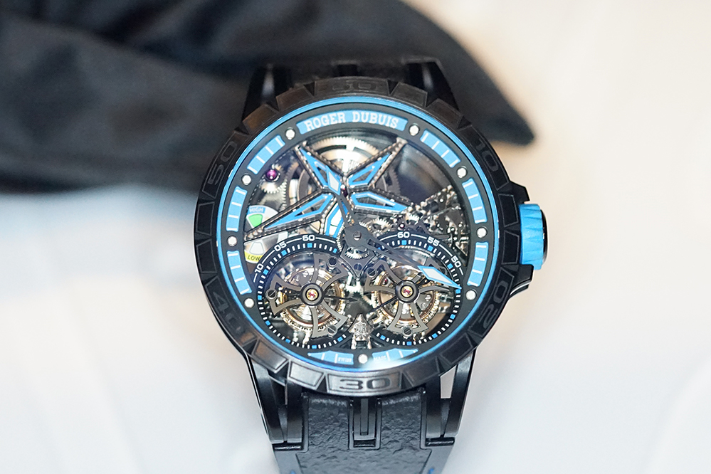 Roger Dubuis Excalibur Spider Pirelli Double Flying Tourbillon 